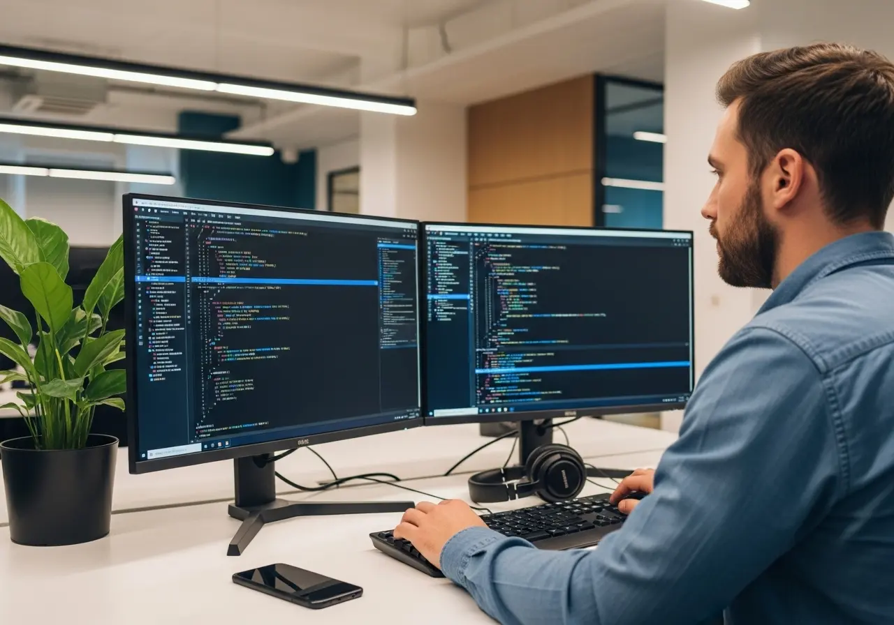 web-development service illustration