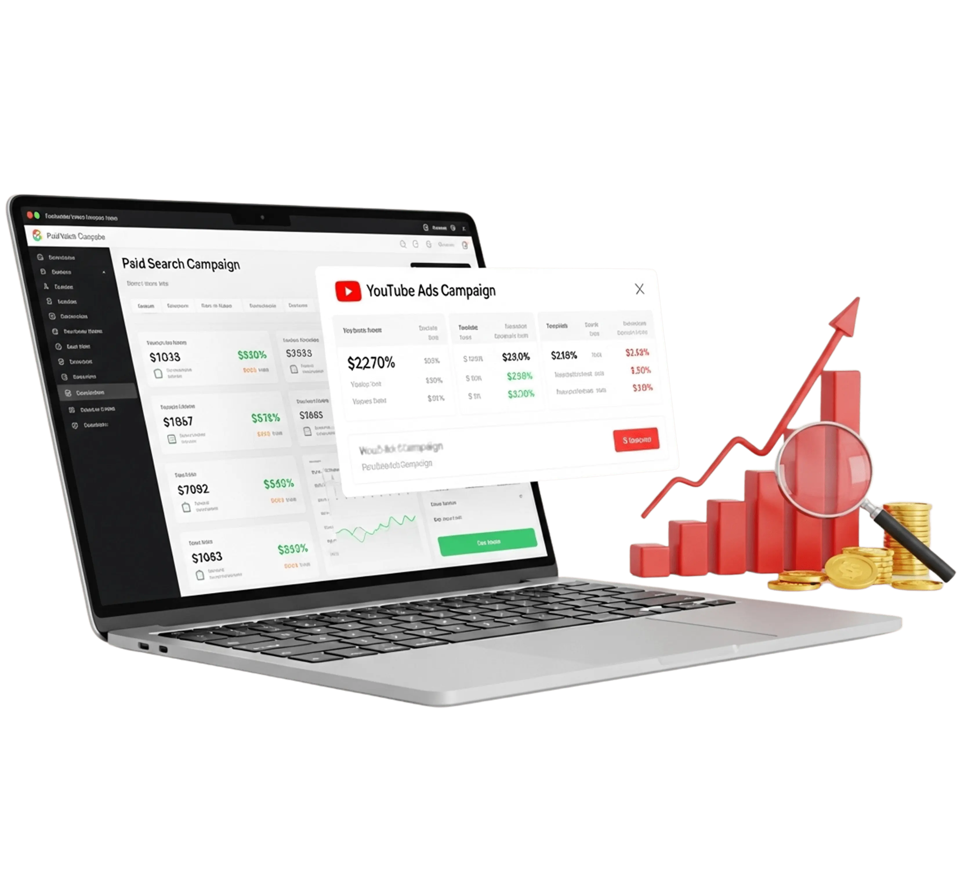 PPC & YouTube Ads Dashboard