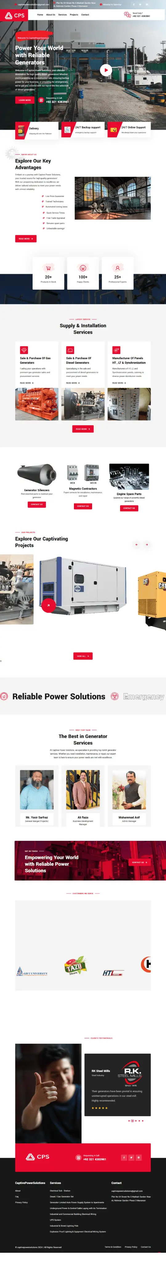 Website Design Example 2